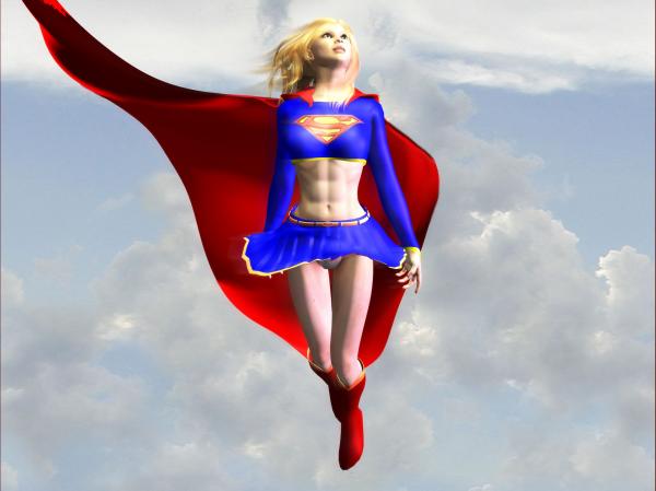 SuperGirl outfit for V4