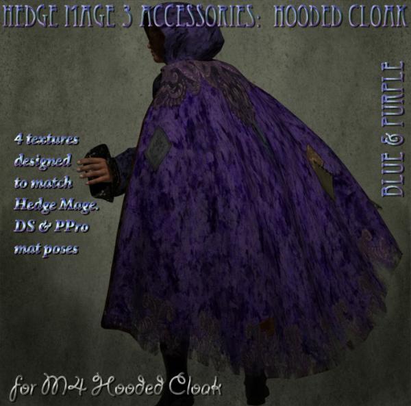 Hedge Mage Accessories 3-Hooded Cloak