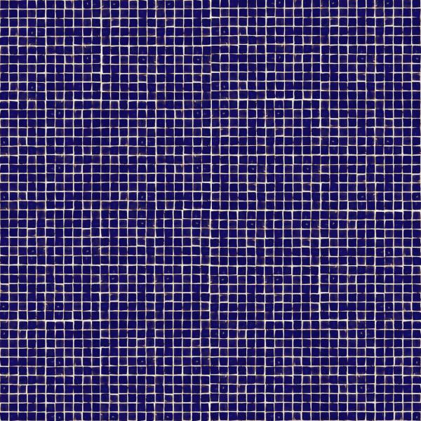 Blue glass tile 2, Dark Blue