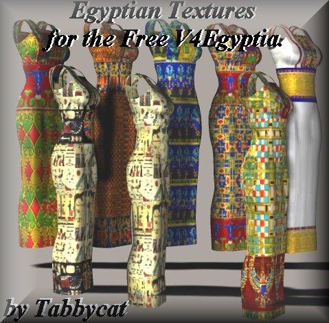 V4 Egyptian Textures for V4Egyptia Updated