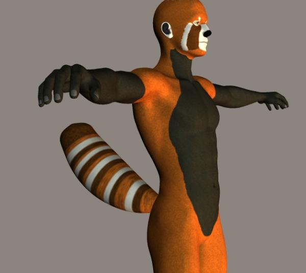 Red Panda Texture For M4