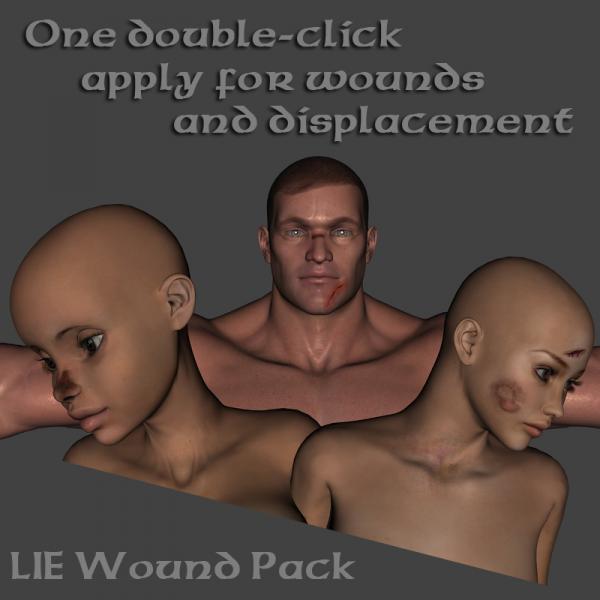 One DoubleClick for LIE Wounds Pack