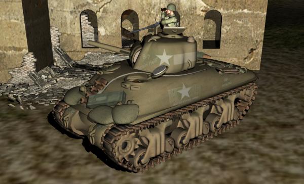 Chris&#039;s M4a1/W Sherman