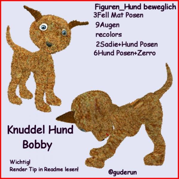 Fully poseable Toy Dog Bobby