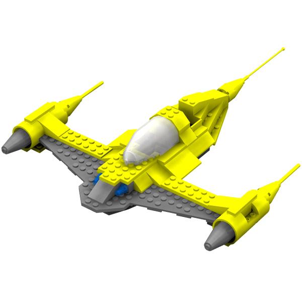 Brick N1 Starfighter (for Poser)