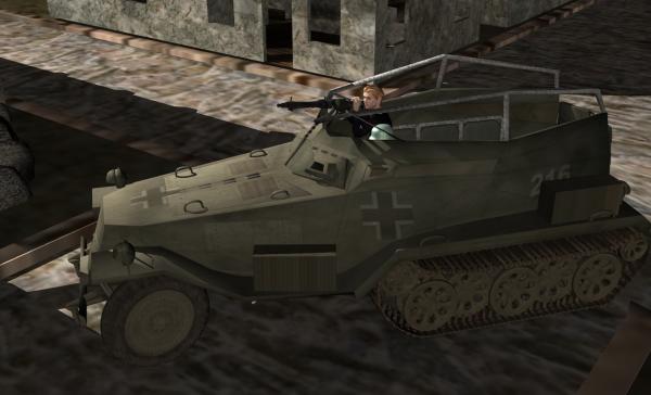 Chris&#039;s Sd.Kfz 250/4 german Half-track