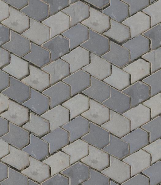 tiled brick