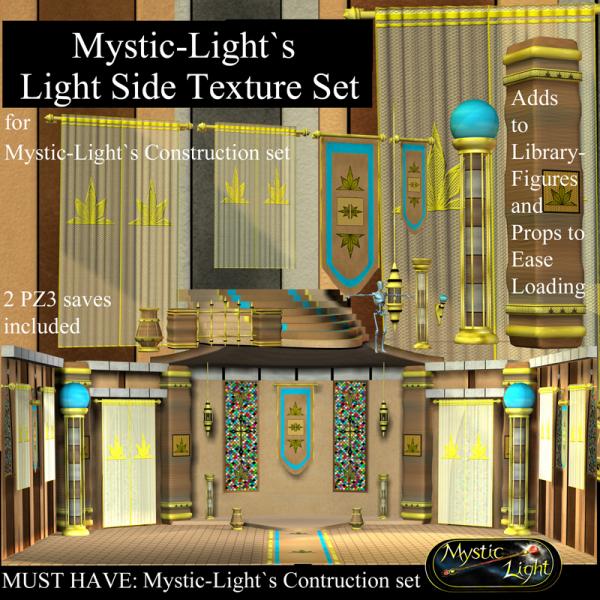 PART 2~~Mystic Light`s Light Side Texture set