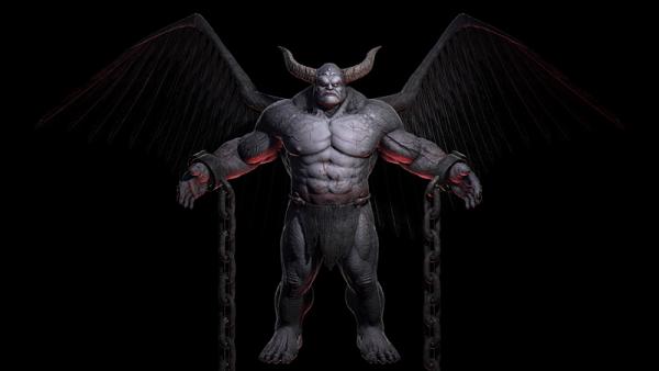 Heavy Demon ZBrush 3.5 R3 File