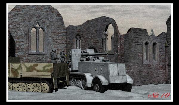 Sdkfz9 FAMO Flakwaggen