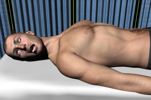 Dead pose for DAZ Studio