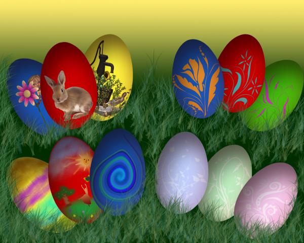 Ostereier - Easter-eggs