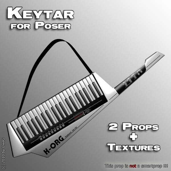 Keytar For Poser