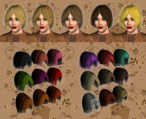 Assorted Colors for Qraffx Free Hairs 2-10