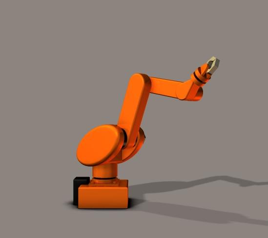 Industrial Robot Figure for Poser