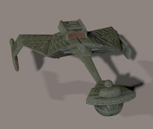 Klingon D7 Battle Crusier