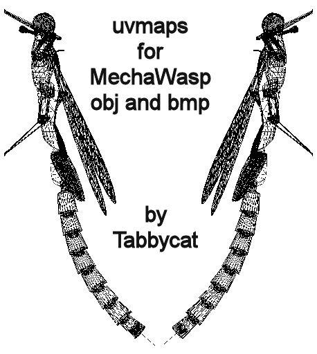 Support files for texturing MechaWasp