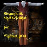 Steampunk Mad Scientist for Wanted: Dead or Alive