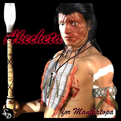 Akecheta for Manthotopa, Brown Leather Freebie