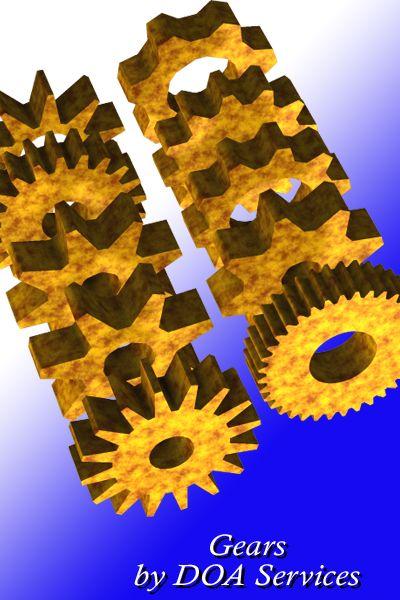 Gears for Poser