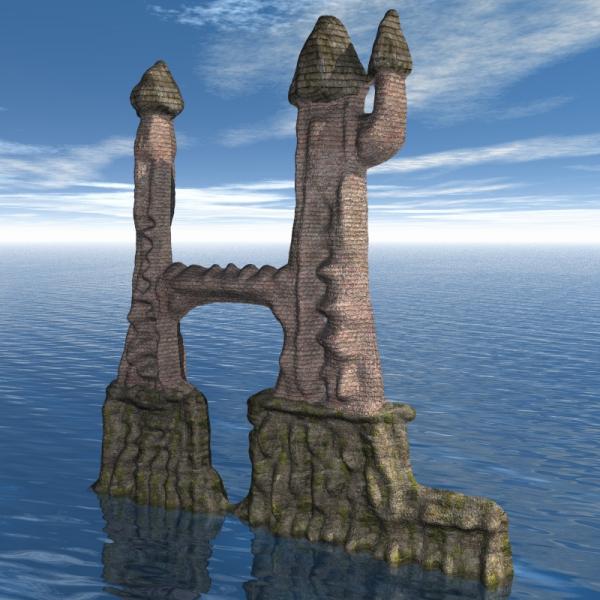 Terrain Castle (very simple model)