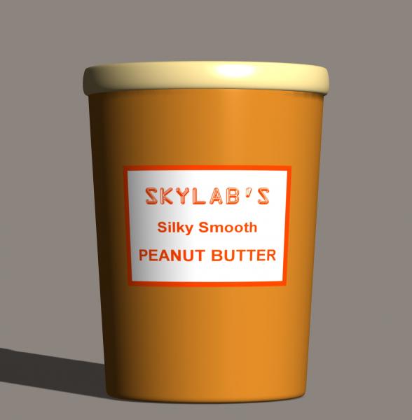 Peanut Butter for Skylab&#039;s Jar-with-Lid