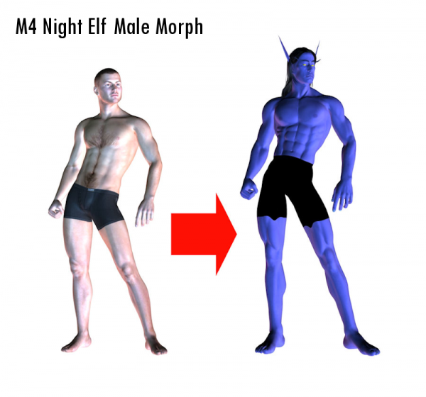 Night Elf Male Dial-Spun Morph