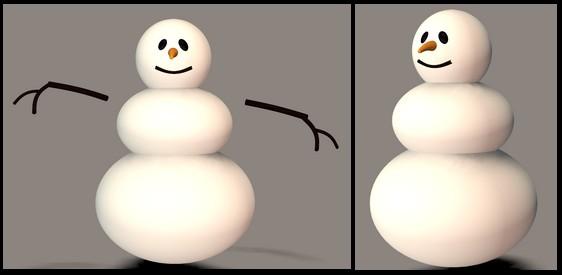 Snowman add-ons