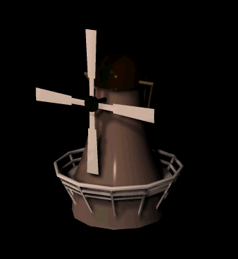 Windmill revised - new blades