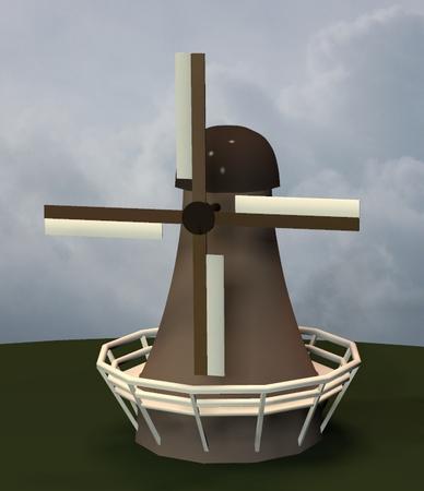 Windmill plain base - version 3