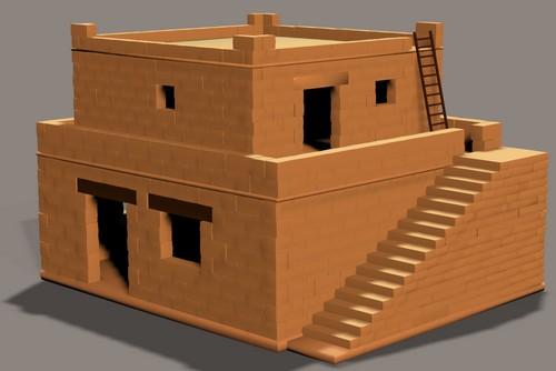 Biblical house 2story v1