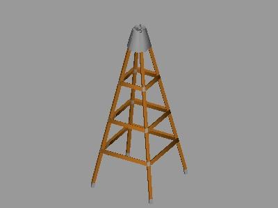 Oil Derrick Prop