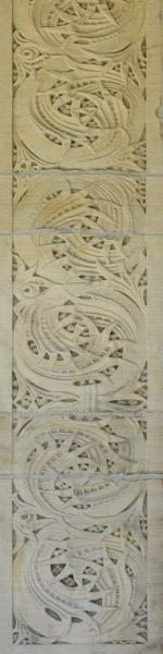 Ornamental Building Panel #9 - 512x2048 JPG