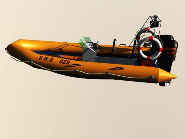 French rescue boat