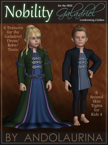 Nobility Textures for the Free Galadriel Outfit