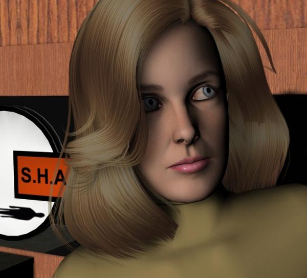 SHADO Operative Col Virginia Lake V4 Head MORPH