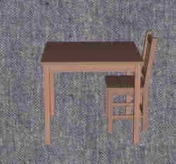 Square Table&Chair