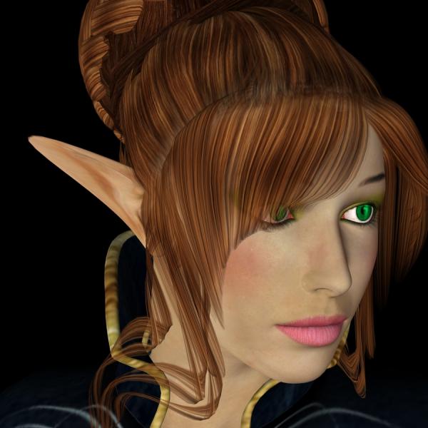 Giant elf ears for v4/Daz studio only