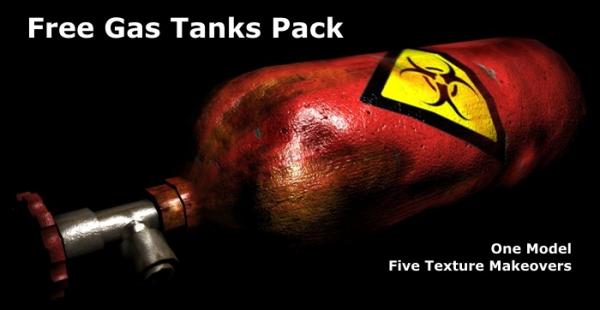 Gas Tank Model and Textures