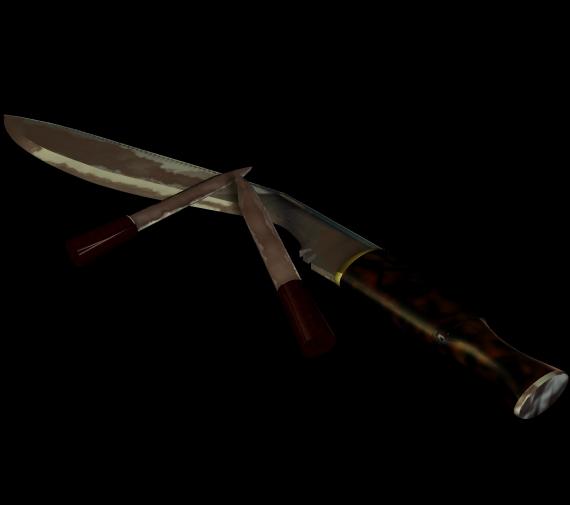 Add-on for Gurkha Khukuri Prop: Rust Textures Set