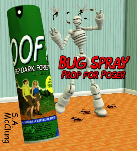 Bug Spray for Poser