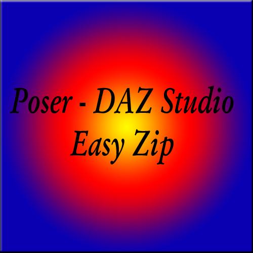 Poser - DAZ Studio Easy Zip