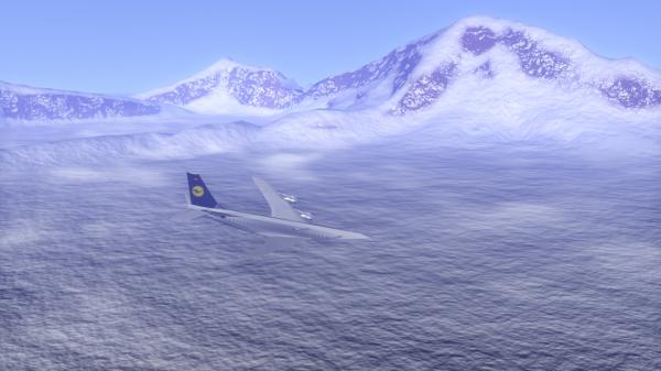 Plane &amp; Snow &amp; Storm