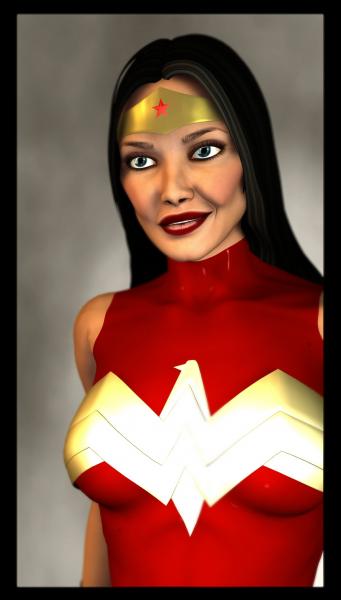 Superhero Portrait Dianna Prince