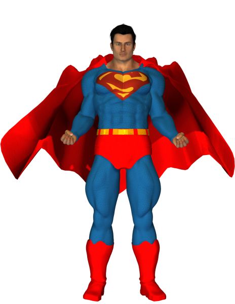 M4 Bodysuit - Superman - Poser - ShareCG