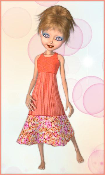 Free Style 1 for Mavka's Summerdress - Poser - ShareCG