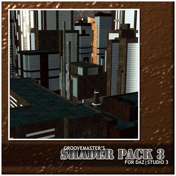 Shader Pack 3 for Daz|Studio 3