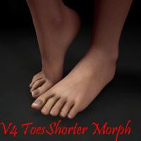 V4 ToesShorter morph