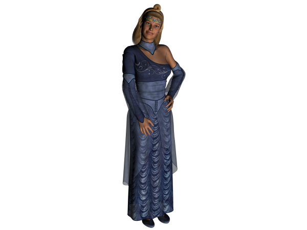 Blue Formal set for Fae Realm-UPDATED