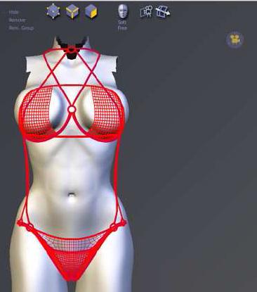 Argile Daz Studio : Morph de vêtement